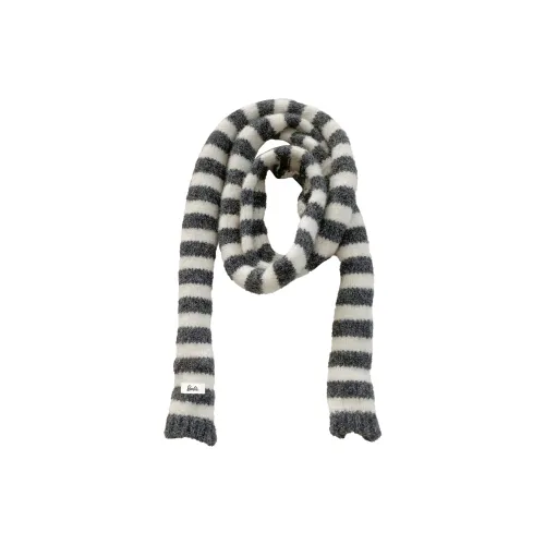 Барби Смесовая шерсть Вязаные шарфы Женские