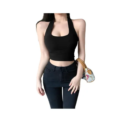 Puppytown Черные Женские Майки