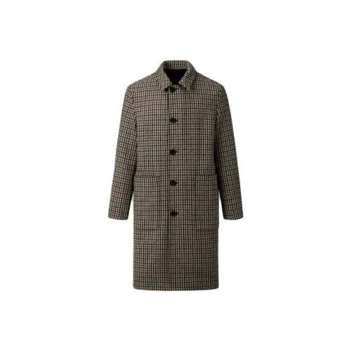 MACKAGE Черный Землисто-коричневый Мужское Пальто