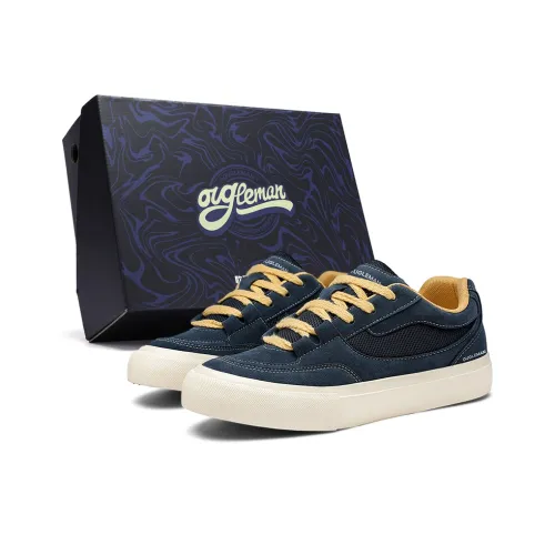 OUGLEMEN Покрытие Устойчивое к истиранию Дышащие Низкие Кроссовки для скейтбординга Мужские
