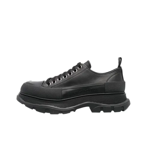 Alexander McQueen Tread Slick Low Топ Обувь на платформе Мужская Черная