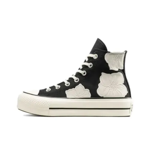 Converse Chuck Taylor All Star Lift High Top Кеды Женские Черный Белый