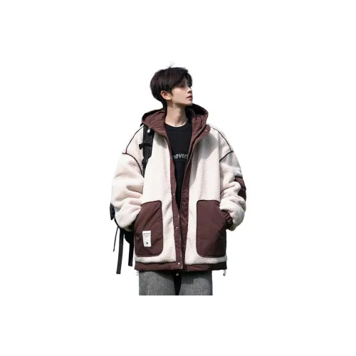 NRXX Кофейный Коричневый Унисекс Пуховики