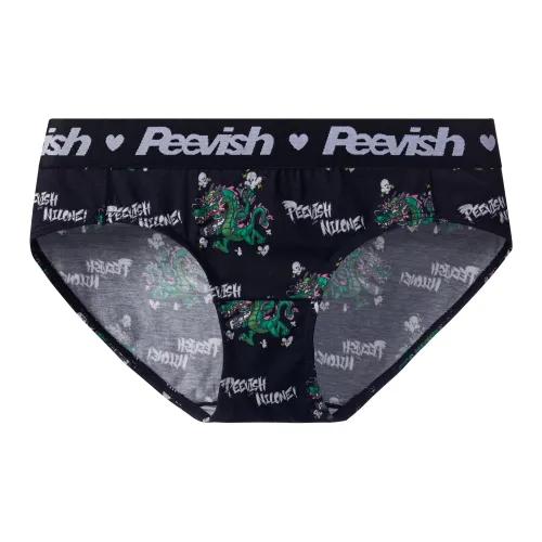 PEEVISH Женские Большое дерево Коллаборация Женские Трусики-бикини