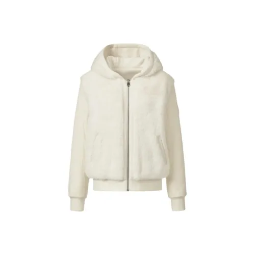 MACKAGE Кремовый Белый Женские Меховые изделия