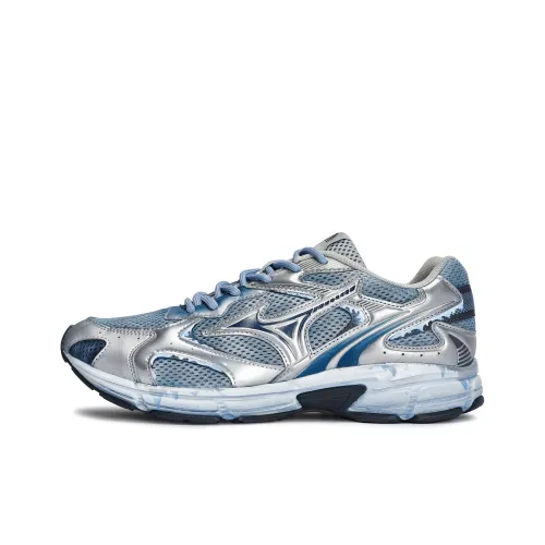 811 Manufacturing x Mizuno Speed 2K Устойчивые к истиранию низкие беговые кроссовки унисекс серебристо-синие