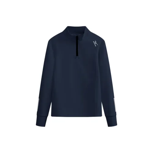 Mizuno Темно-синий Kids T-рубашки