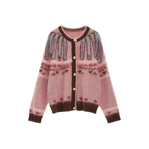 HAPG Розовый Женский Трикотаж