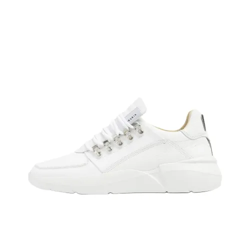 NUBIKK Низкий топ Скейтборд Кроссовки Мужские Белые