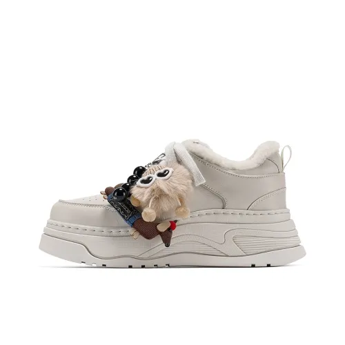 GG CC Термический Низкий Топ Флисовые Линейные Скейтборд Кроссовки Женские