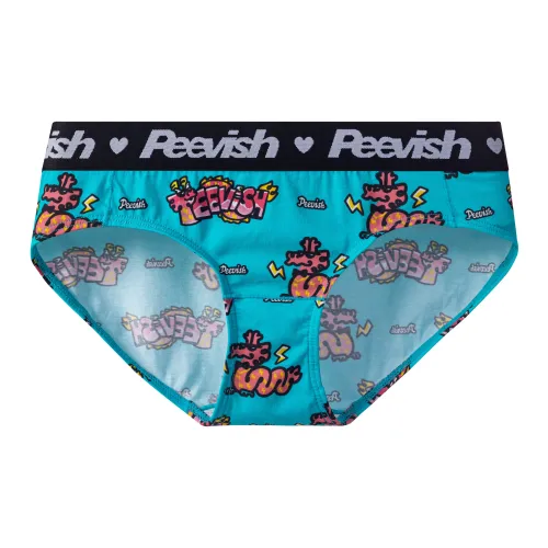 PEEVISH Женские Бежево‑Цветочный Коллаборация Женские Трусики-Бикини