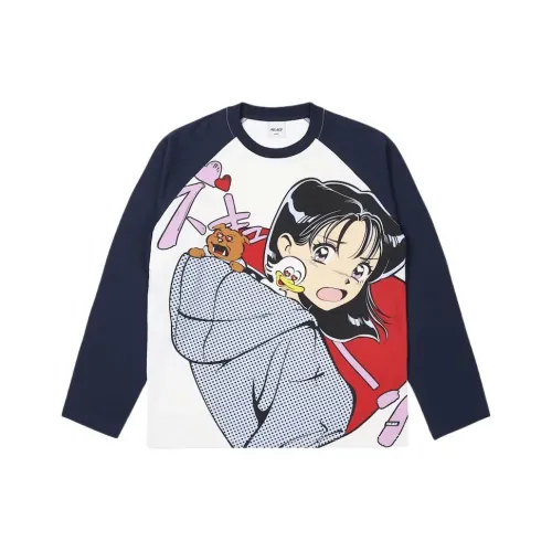 PALACE REAR View реглан с длинным рукавом T-рубашка унисекс