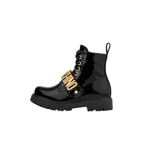 MOSCHINO Детские ботинки Черные Детские