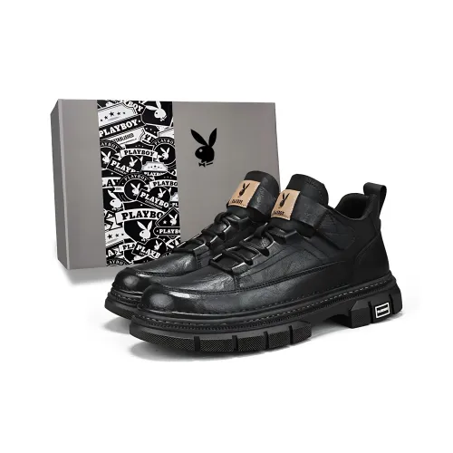 Playboy Износостойкий Легкий Дышащий и Противоскользящий. MID Топ Повседневная обувь Мужская