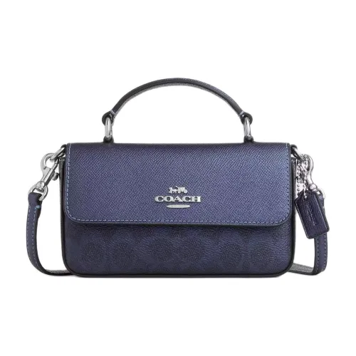 COACH Josie Холст Сумка Мини Женская Морской Синий