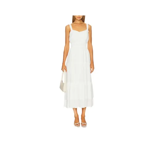 PAIGE Белые Женские Платья без Рукавов