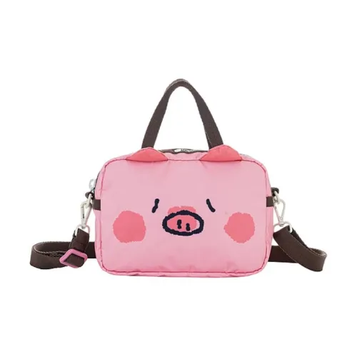 LeSportsac Ткань Сумка Женская Розовая