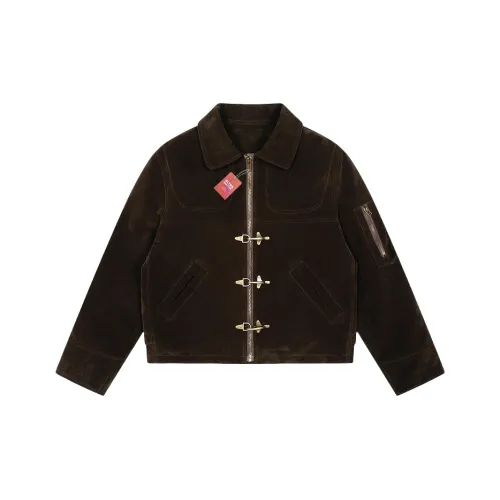 ULTRA QUATTRO Коричневый Высокое качество Унисекс Куртки