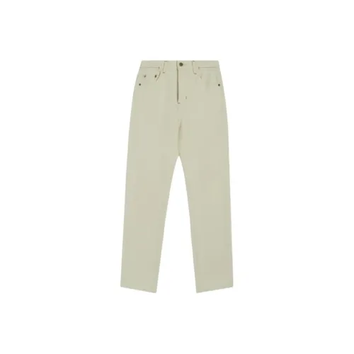 GZQJ Белый Женские Джинсы