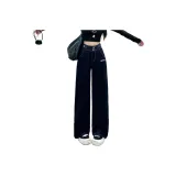 Темно-синий, синий, длина до щиколотки (с подарками, съемная пуговица)