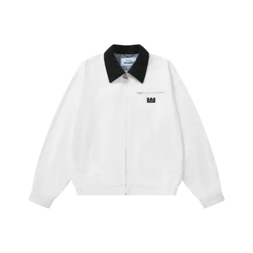 TGWALL Белый Унисекс Куртки