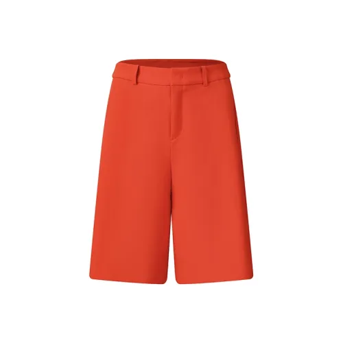 FILA GOLF серия Повседневные шорты Женские Хурма Красный