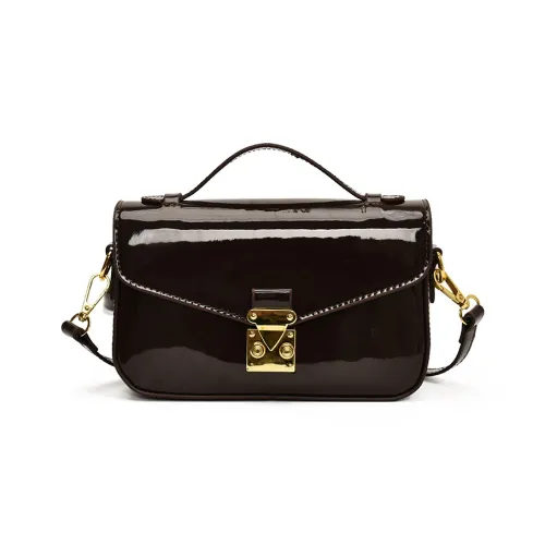 SUPEREDGE Блестящий Кожа Сумка через плечо Стандартная Унисекс