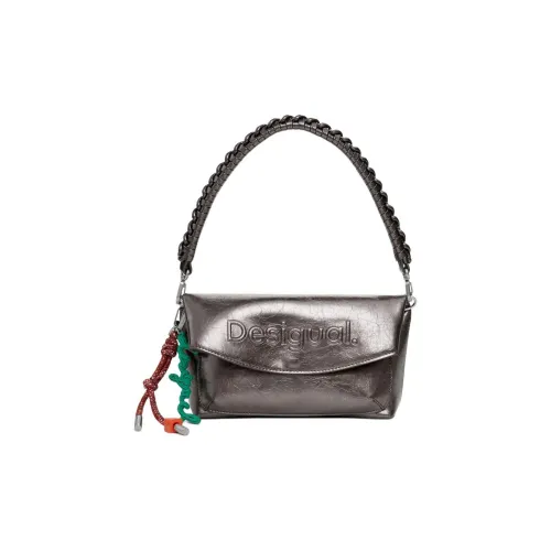 Desigual Полиуретан Сумка через плечо Средняя Женская Однотонная