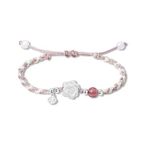 ROGA 999 Fine Серебряный Браслет Шнурки Унисекс