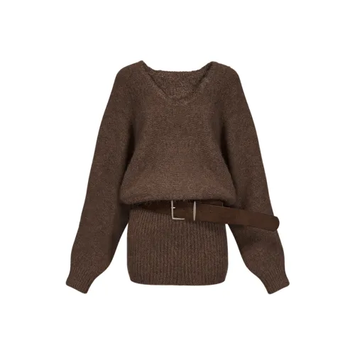 ZUKIZUKI Длинное платье с длинными рукавами женское