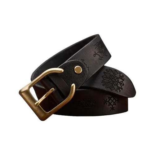 MH Ремни из коровьей кожи Мужской 3,8 см