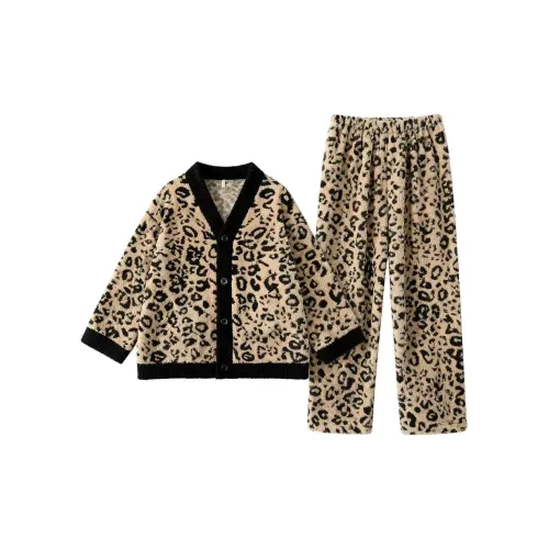 O'MESIK Коричневый Женские Пижамные Комплекты