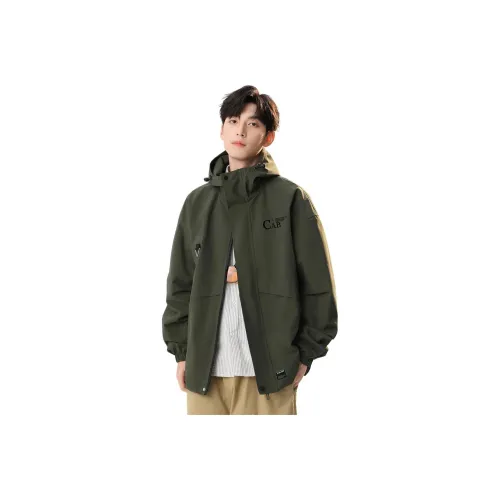 CCAABB Армейский зеленый Мужские куртки