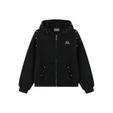 Черный с флисовой подкладкой