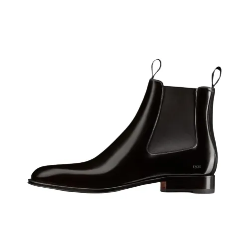 DIOR Timeless Короткий Челси Мужской Черный