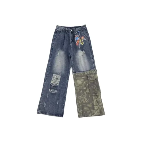 THINGYLAB Blue Men's Jeans THINGYLAB Синий Мужские Джинсы