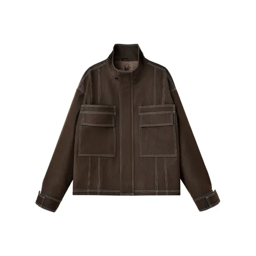 SINBOS Чайный умбровый Мужские Куртки