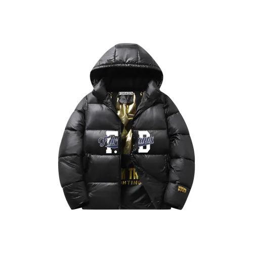 F·dragon Черный Унисекс Пуховики