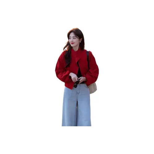 YICHEN Красный Женские Куртки