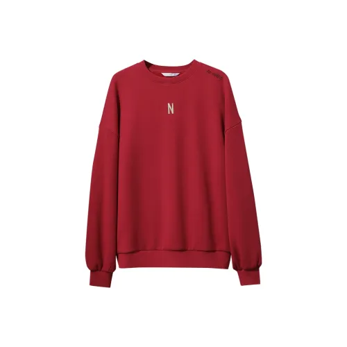 AMII Настоящий красный Женские Свитшоты