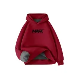 [Thickened и с флисовой подкладкой] Бордовый (Mf Mark Jingsha Центральный логотип)