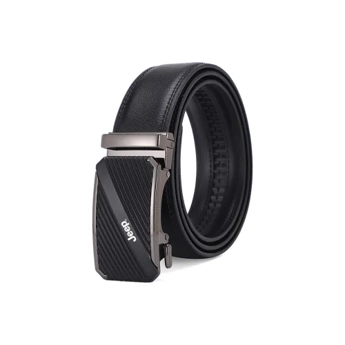 Jeep Спилок коровья кожа ремни унисекс 3,5 см