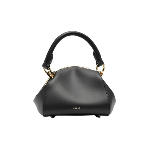 Сумка Sacai из телячьей кожи через плечо сумка женская черная