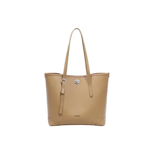 MILLIE'S Сумка-тоут из коровьей кожи сумка для покупок переносная сумка на плечо стандартная женская абрикосового цвета