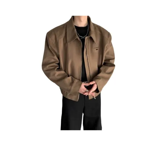 DANJUE Коричневый Унисекс Куртки