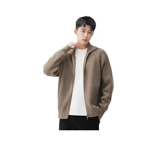 BONAS Серый Зеленый Мужской Трикотаж