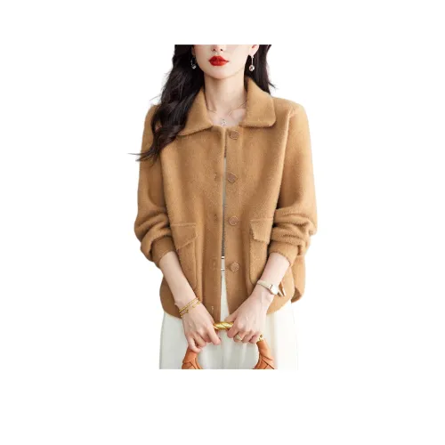 YPUT Женские Короткие Пальто