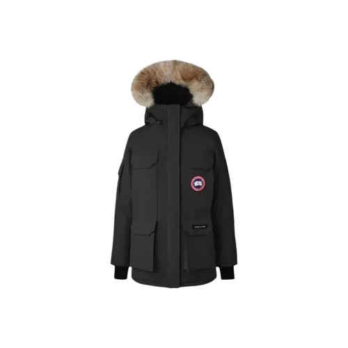 Canada Goose Expedition Series Пуховик Азиатская версия Зимний Женские Черный