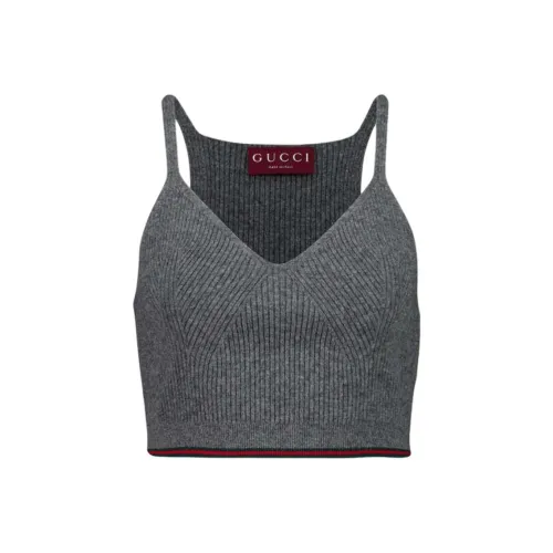 GUCCI Темно-серый Женский Топ