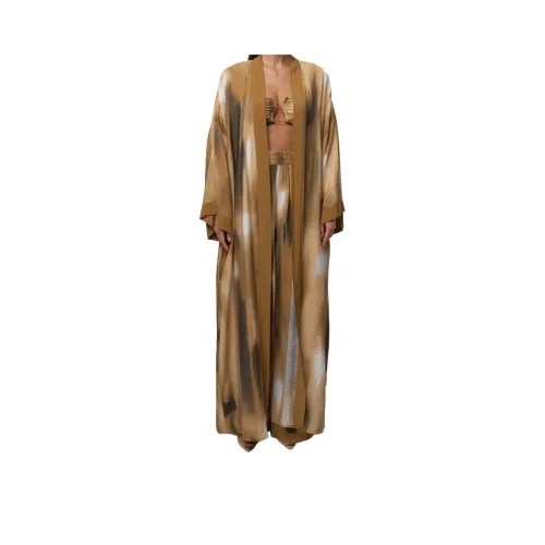 JLUXLABEL Тренчкот Browndesertoasisduster Женские